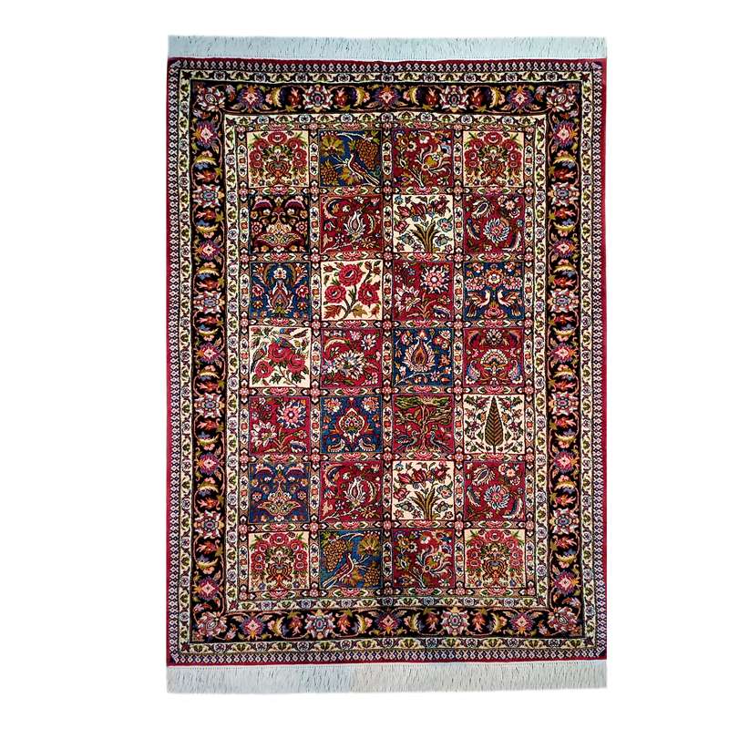 فرش دستباف سه متری طرح خشتی مدل AA208