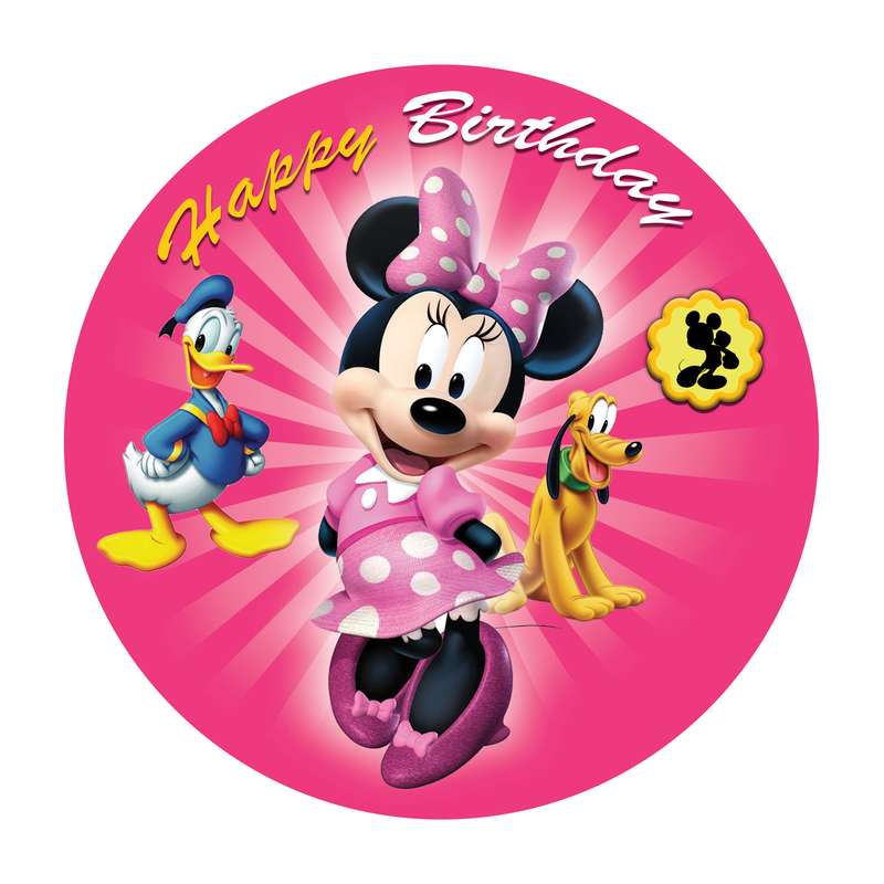 بنر تم تولد طرح مینی موس کد B-SED_3365