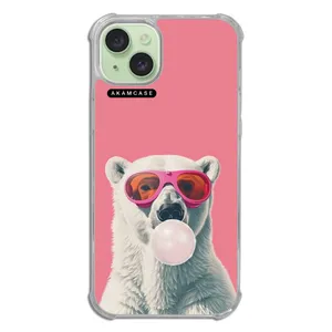 AKAM AMC-WTA15PLUS-ANIMALS1 Cover For Apple iPhone 15 Plus