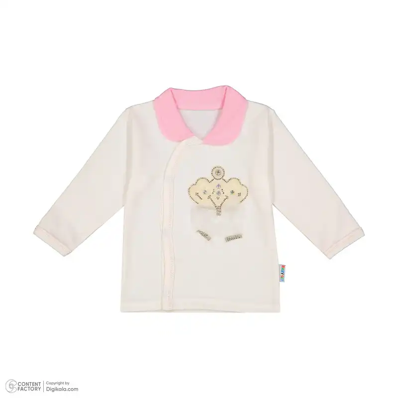 ست 5 تکه لباس نوزادی مدل تاج آوا