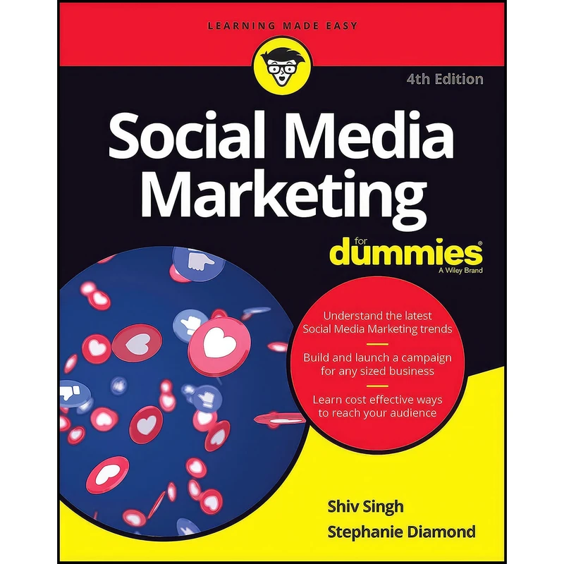 کتاب Social Media Marketing For Dummies اثر Stephanie Diamond and Shiv Singh انتشارات For Dummies