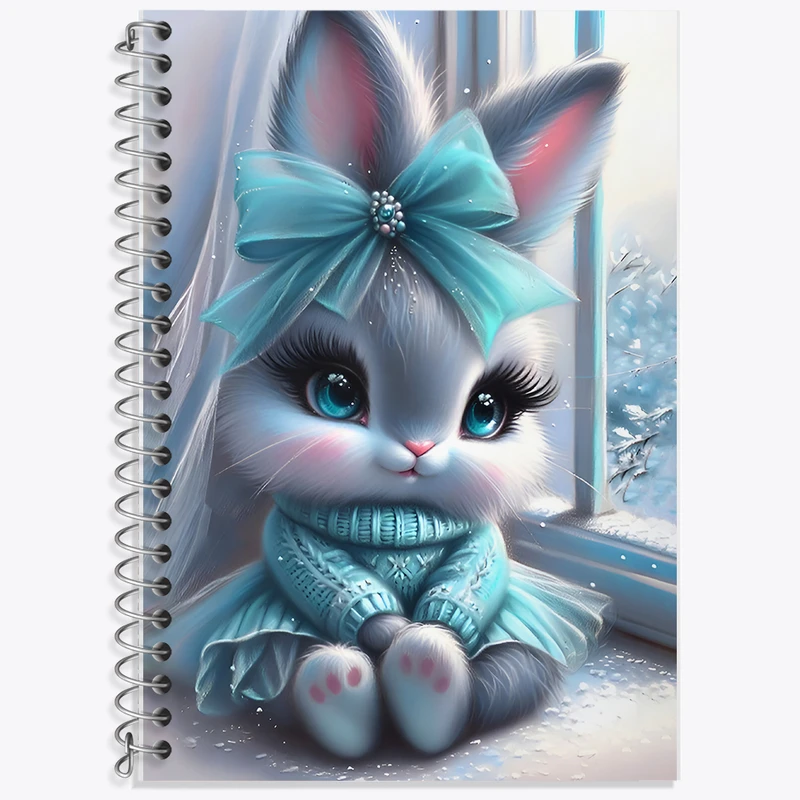 دفتر نت موسیقی 50 برگ خندالو طرح خرگوش کیوت کد F7110