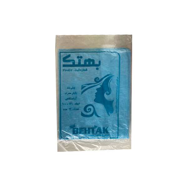پیش بند یکبار مصرف آرایشگاهی بهتک مدل B10 بسته 12 عددی