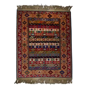 گلیم دستبافت یک متری کد 9809208