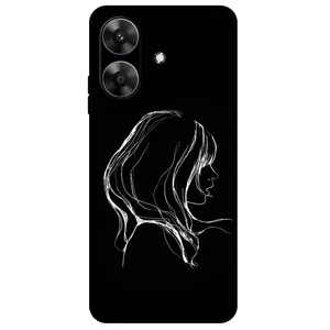 Megafone Girly 7766 Cover For Realme Note 60 / Note 60X
