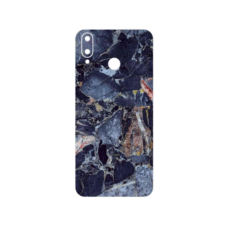 برچسب پوششی ماهوت مدل Broken black marble مناسب برای گوشی موبایل جی پلاس Q10