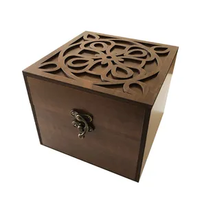 جعبه هدیه چوبی مدل j106