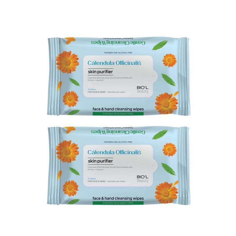 دستمال مرطوب بیول مدل Calendula مجموعه 2 عددی دستمال مرطوب بیول مدل Calendula مجموعه 2 عددی