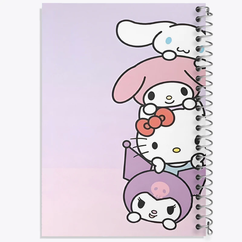 دفتر لیست خرید 50 برگ خندالو طرح کرومی (Kuromi) کد N4825