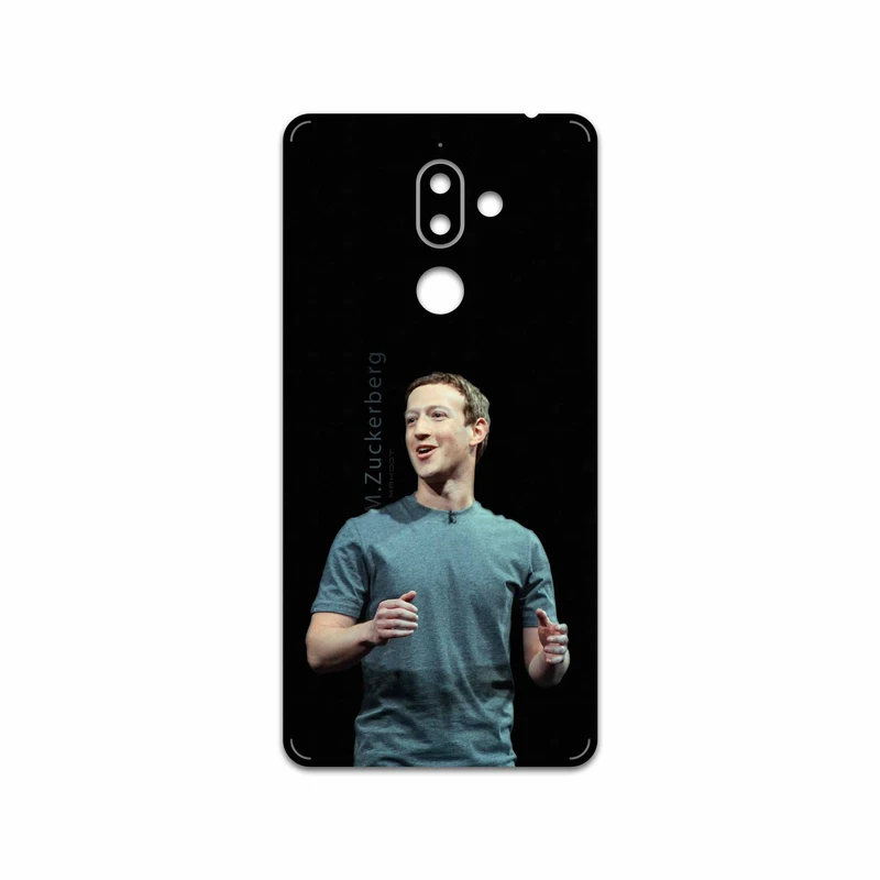 برچسب پوششی ماهوت مدل Mark Zuckerberg مناسب برای گوشی موبایل نوکیا 7 Plus