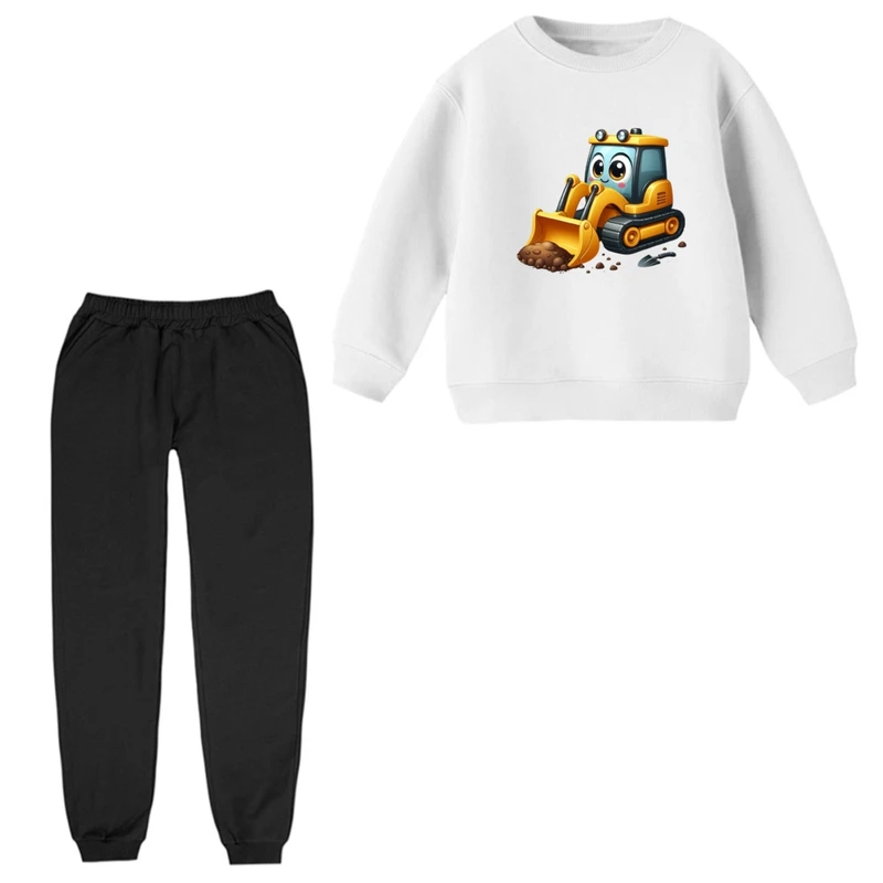 ست سویشرت و شلوار راحتی بچگانه مدل لودر  