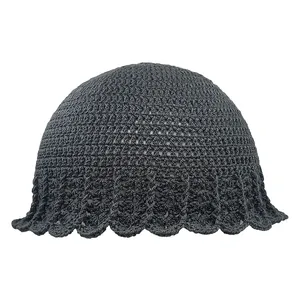 کلاه دستبافت زنانه مدل باکت کد 0111574