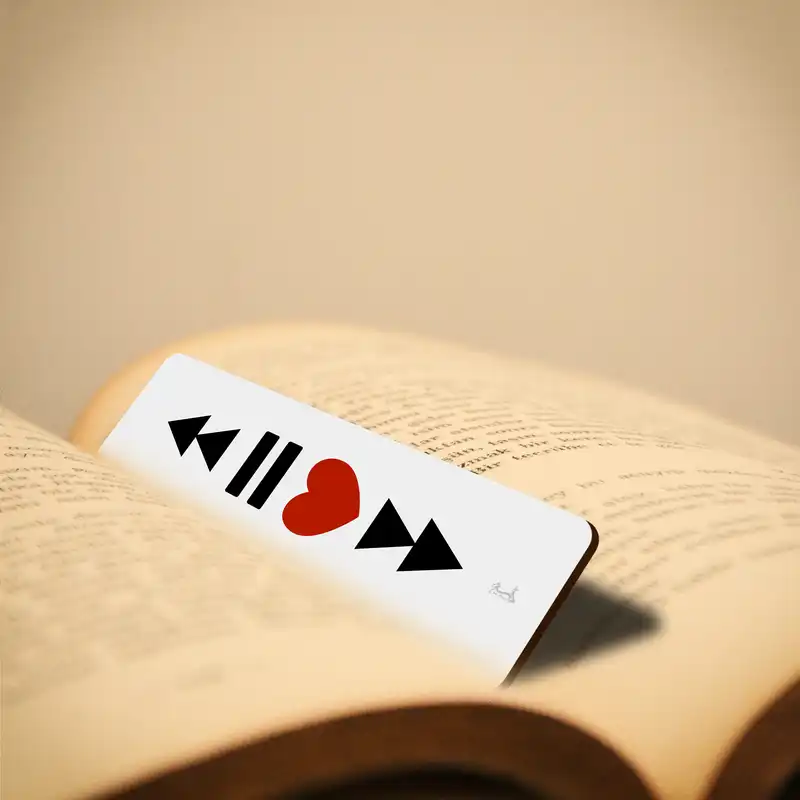 نشانگر کتاب لوکسینو مدل Music Love کد Bookland_241