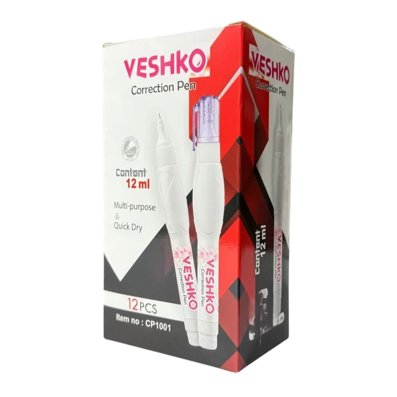 غلط گیر وشکو مدل 12ml کد 1001 بسته 12 عددی