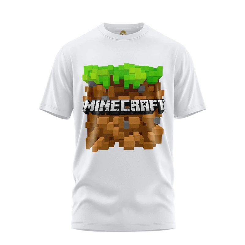 تی شرت آستین کوتاه زنانه هومرو مدل TW024 طرح ماینکرفت