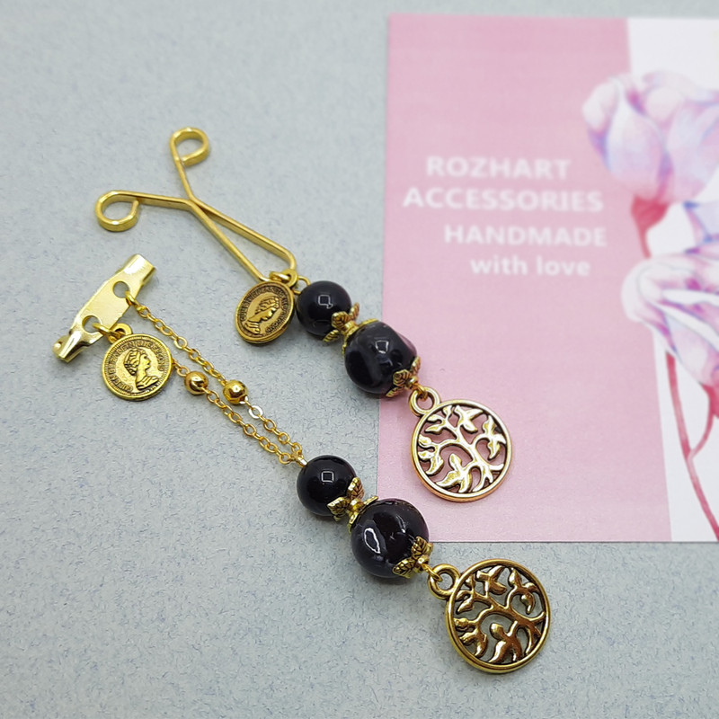 ست گیره روسری و سنجاق سینه زنانه مدل سکه ست گیره روسری و سنجاق سینه زنانه مدل سکه