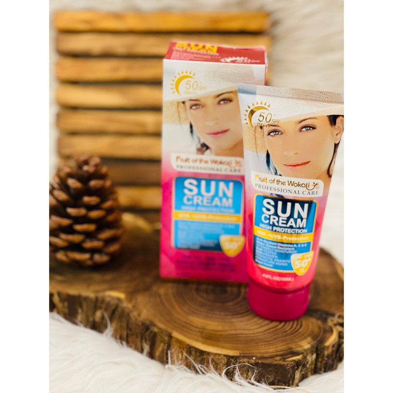 لوسیون ضدآفتاب ووکالی مدل spf50 حجم 130 میلی لیتر