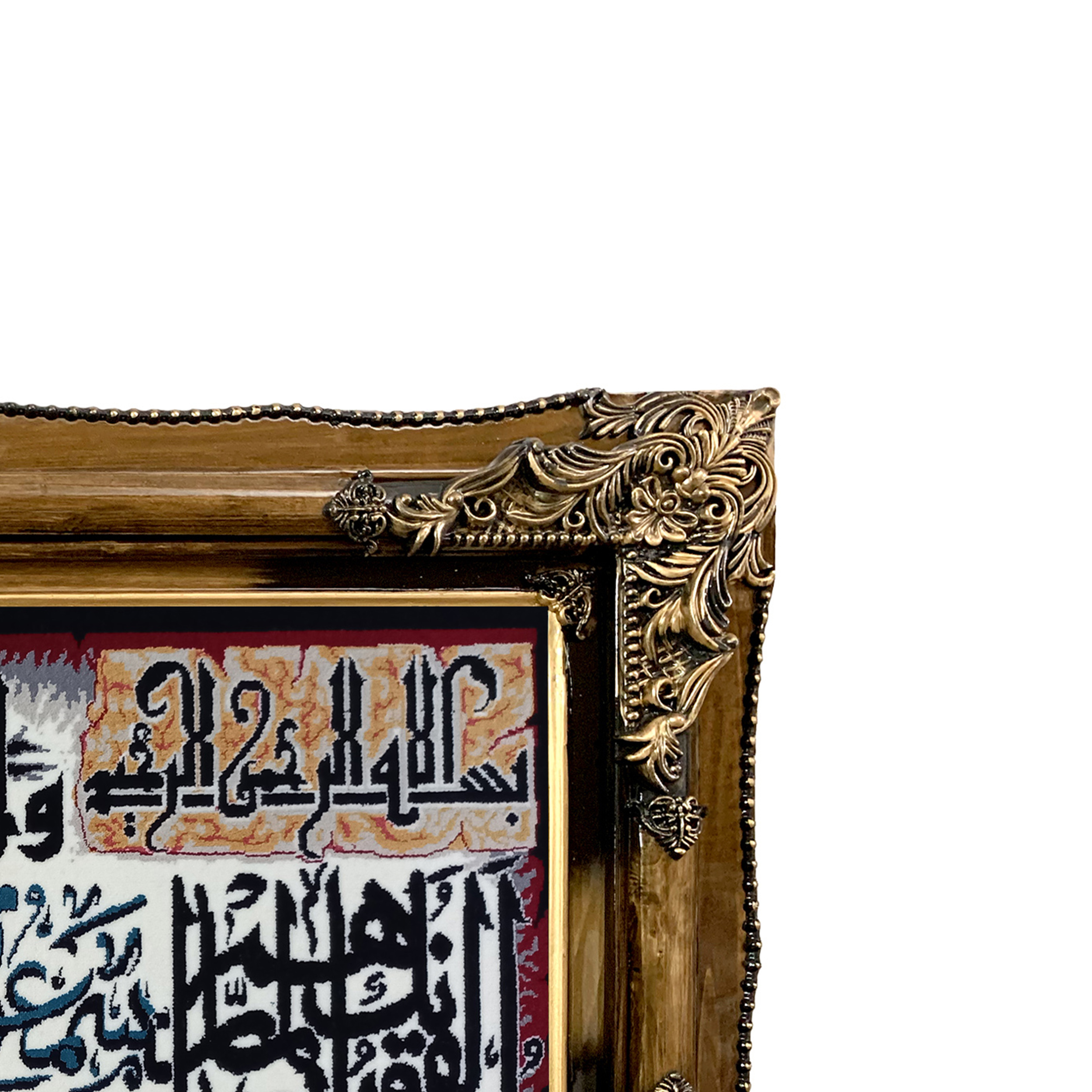 تابلو فرش ماشینی طرح دستبافت مدل وان یکاد کد 7790