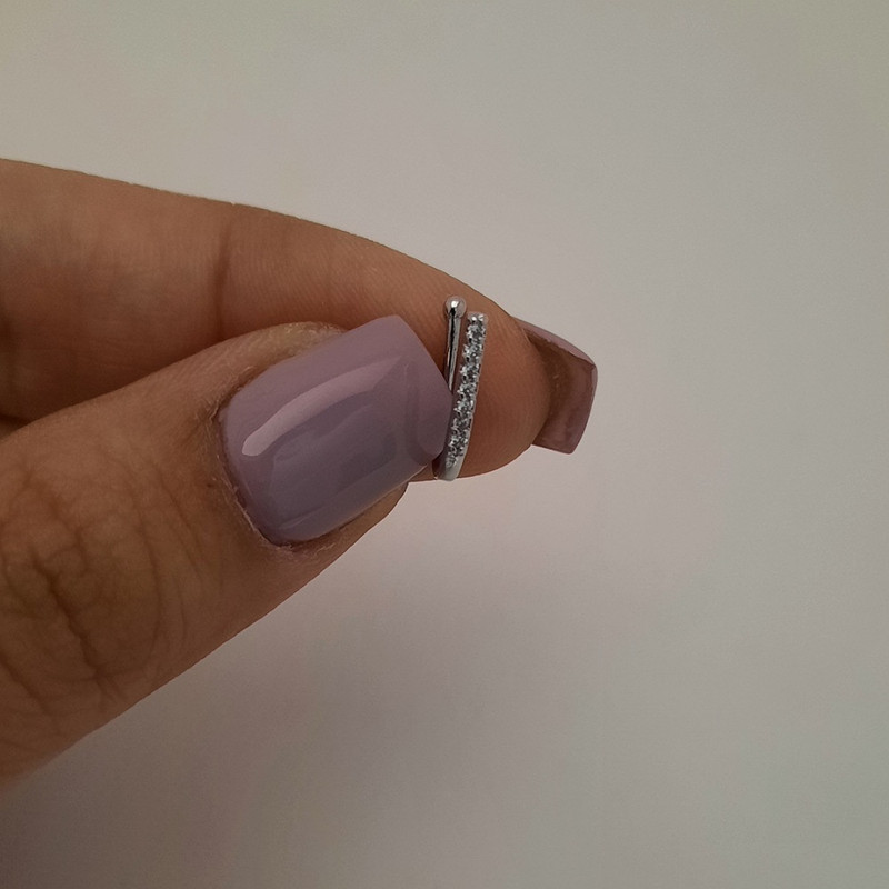 پیرسینگ بینی زنانه رستاخیز مدل فیک ساده نگینی کد zrk-ps01