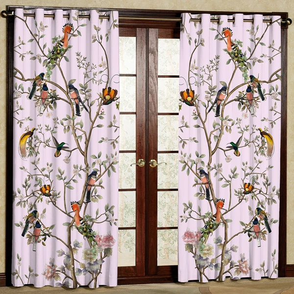 پرده مدل   هازان پانچی کد 1 سایز 280x140 سانتی متر