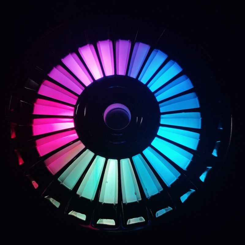 دستگاه بخور و رطوبت ساز سرد مدل رنگین کمان