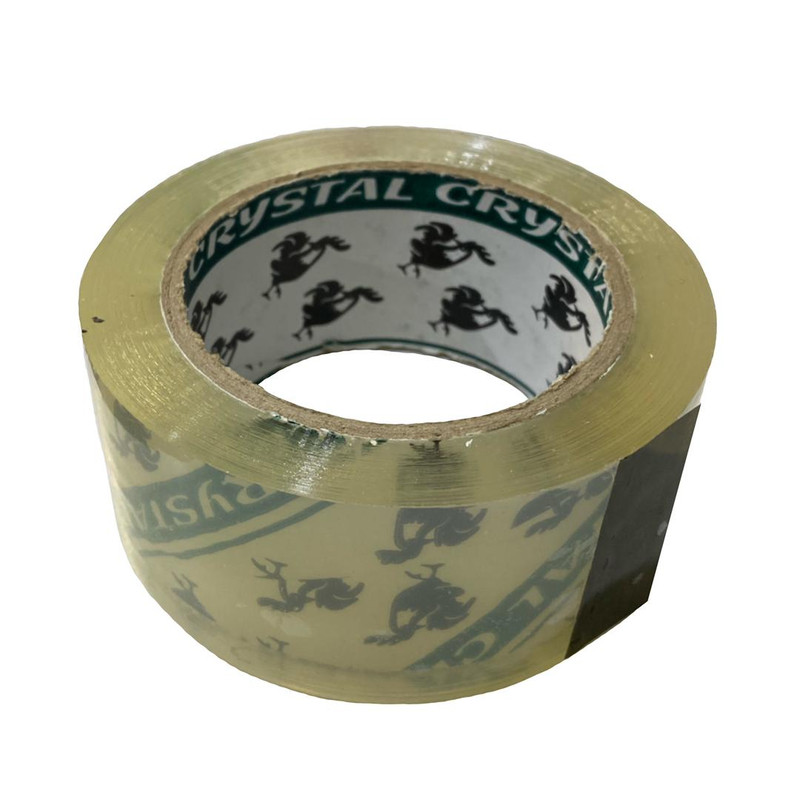 چسب نواری پهن کریستال کد 01 عرض 4.8 سانتی متر