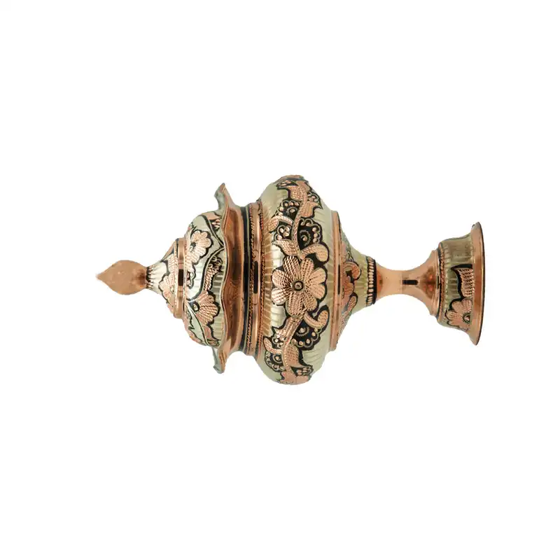 آجیل خوری مس و پرداز مدل نقش دار