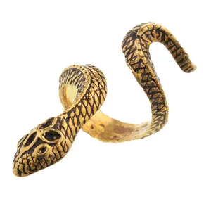 انگشتر زنانه طرح مار کبری مدل 15290