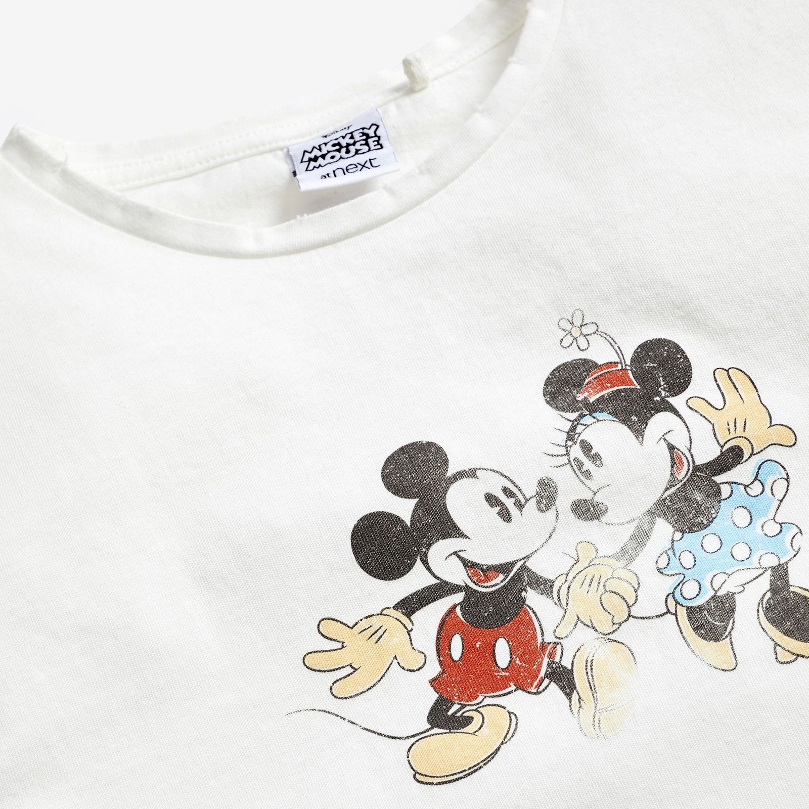 تی شرت آستین کوتاه دخترانه نکست مدل Mickey Mouse -  - 2