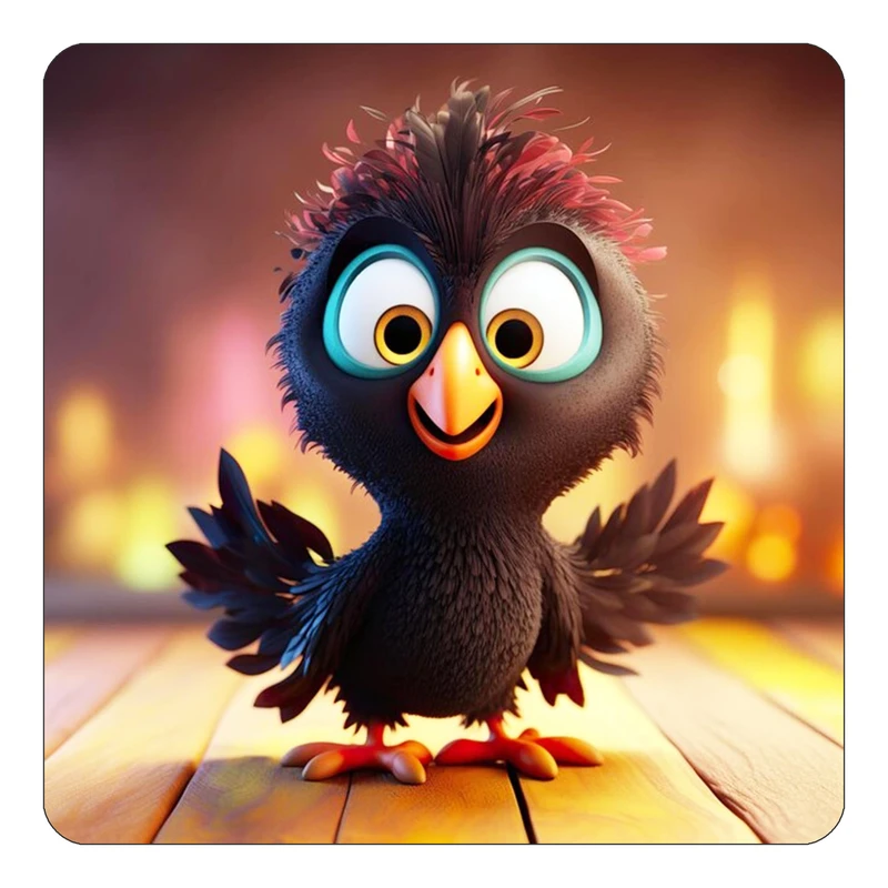 مگنت کاکتی طرح حیوانات کارتونی مدل mp27486