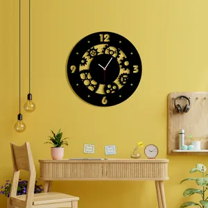 ساعت دیواری ماهوت مدل چرخ دنده کد 016