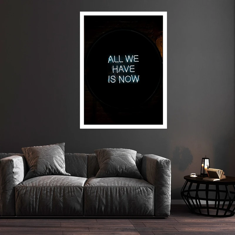 تابلو بکلیت طرح جمله انگیزشی مدل قاب شاسی W-S9150