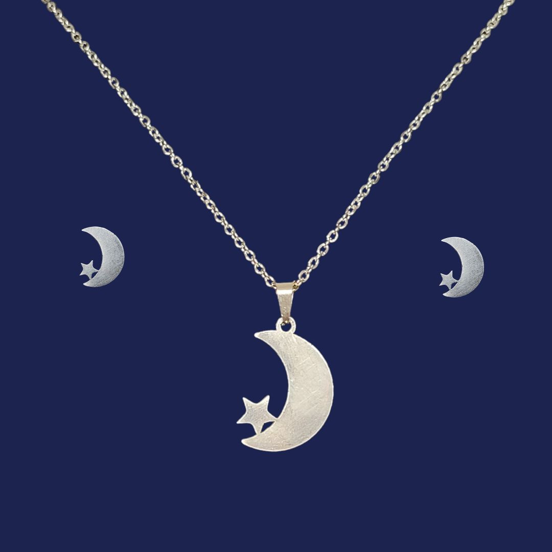 نیم ست زنانه مدل ماه و ستاره 102