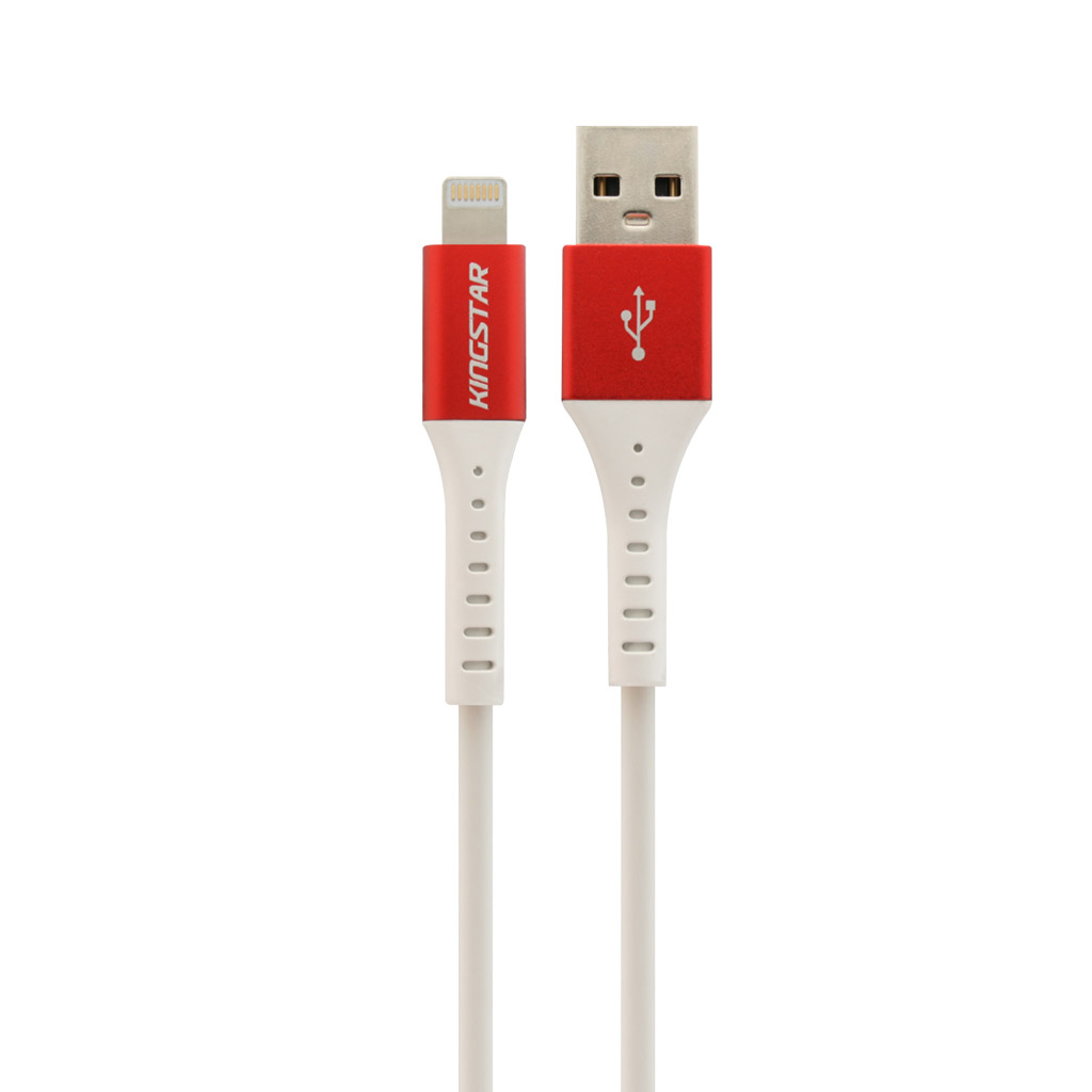 کابل تبدیل USB به لایتنینگ کینگ استار مدل k63 i طول 0.25 متر