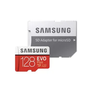 کارت حافظه microSDXC سامسونگ مدل Evo Plus کلاس 10 استاندارد UHS-I U3 سرعت 95MBps ظرفیت 128 گیگابایت به همراه آداپتور SD