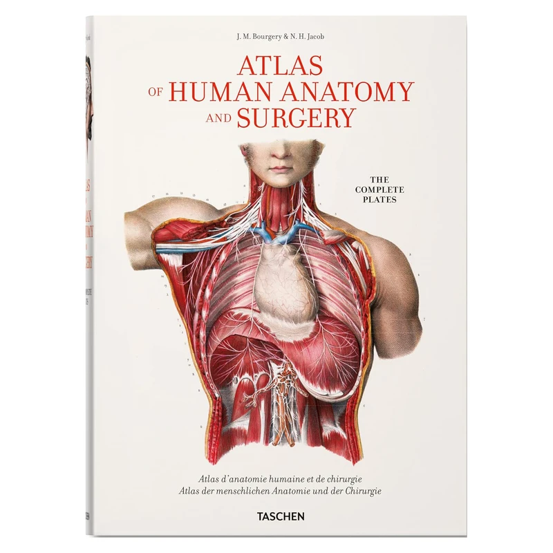 کتاب Atlas of Human Anatomy and Surgery اثر J. M. Bourgery انتشارات تاشن