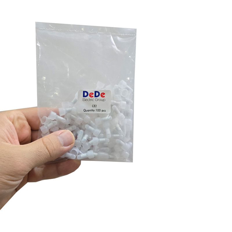 وایرشو ده ده الکتریک گروپ مدل کانکتور پرسی کد CE-2 مجموعه 100 عددی