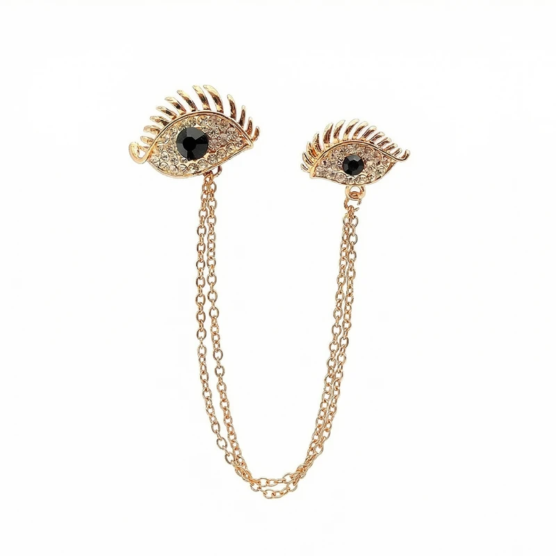 گل سینه زنانه مدل چشم نظر