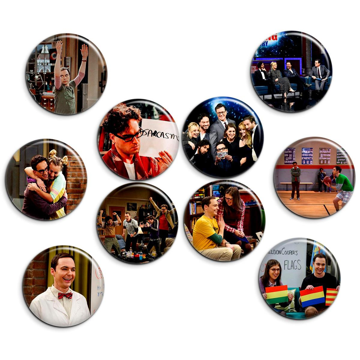 پیکسل پرمانه طرح big bang theory کد pmg.5282 مجموعه 10 عددی