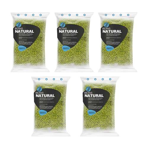 ماش نچرال - 500 گرم بسته 5 عددی 