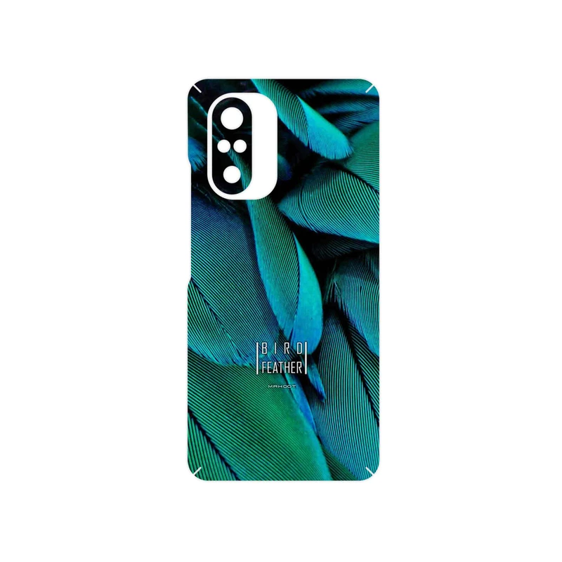 برچسب پوششی ماهوت مدل Green Feather مناسب برای گوشی موبایل شیائومی Mi 11i