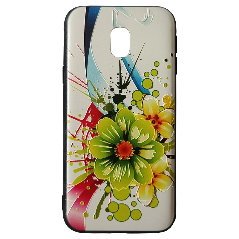 کاور مدل فانتزی کد 31-0 طرح گل مناسب برای گوشی موبایل سامسونگ Galaxy J3 Pro 2017/J330/J3 2017
