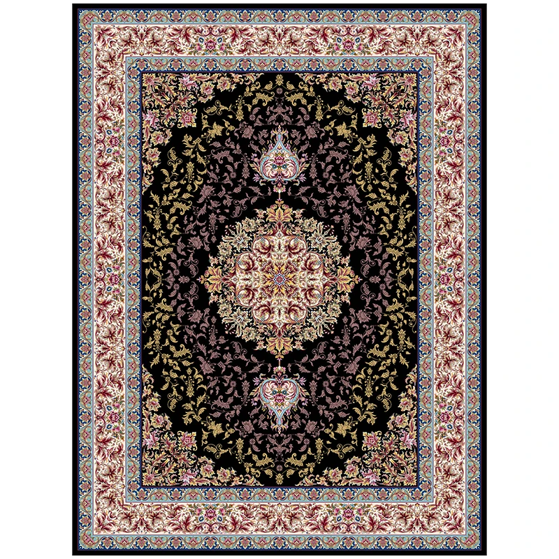 روفرشی مدل مخمل کد r000012  زمینه چند رنگ