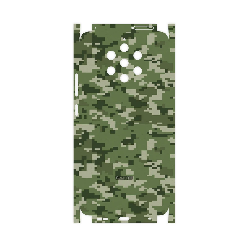 برچسب پوششی ماهوت مدل Army-Green-Pixel-FullSkin مناسب برای گوشی موبایل نوکیا 9 PureView