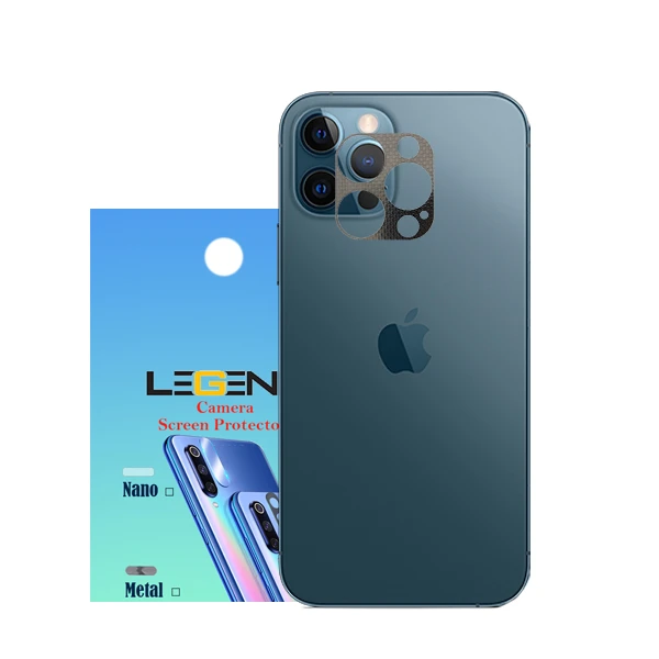  محافظ لنز دوربین مدل فلزی مناسب برای گوشی موبایل اپل iphone 12 pro max