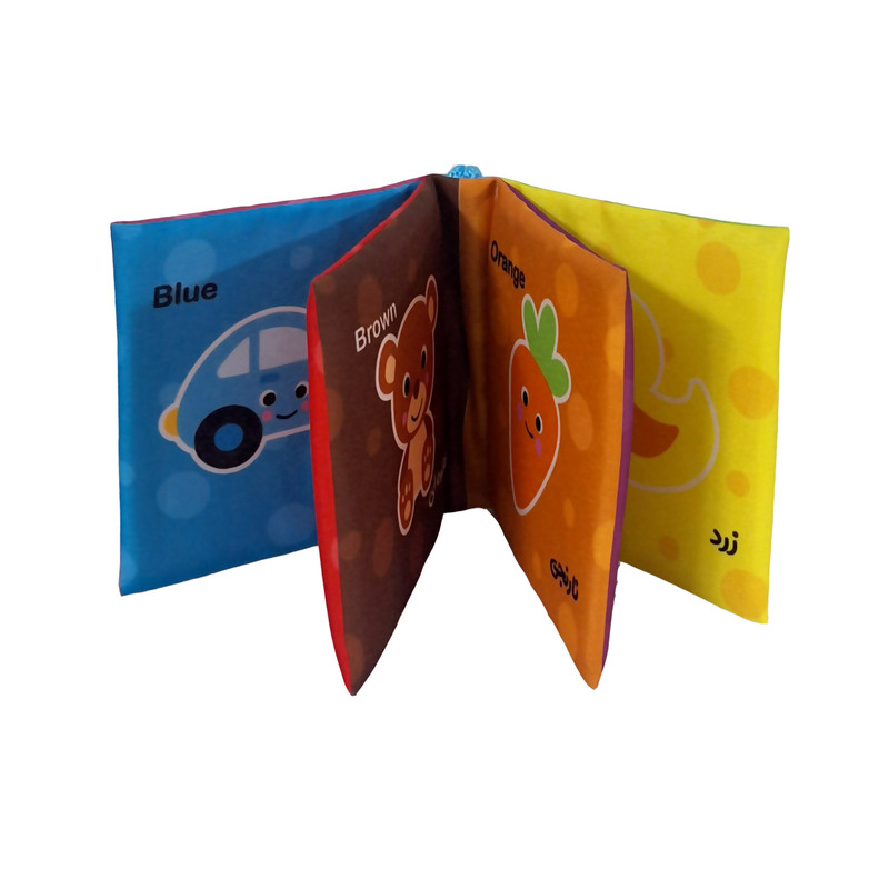 کتاب پارچه ای انتشارات باوان مدل پاندا جونم مجموعه 4 عددی