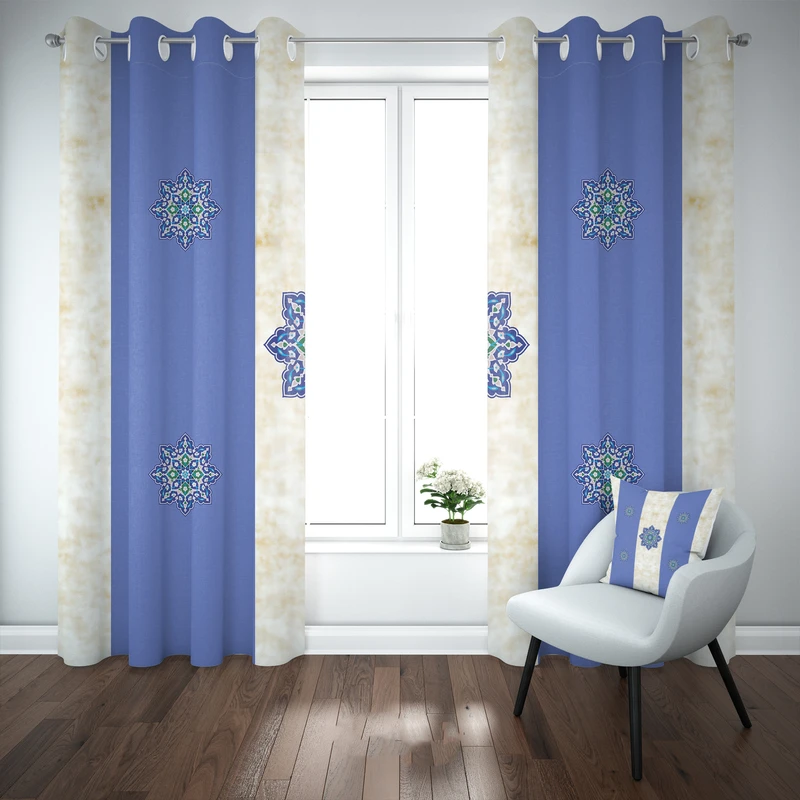 پرده مدل b1419 سایز 140×280 سانتی متر