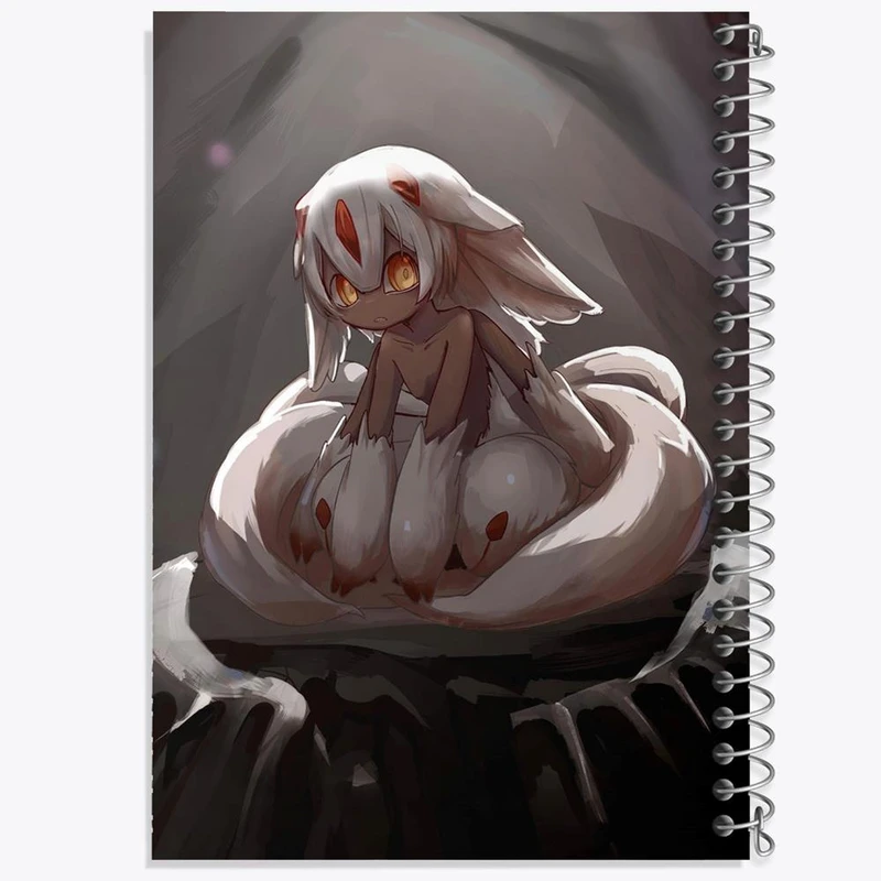 دفتر مشق 100 برگ خندالو طرح فاپوتا انیمه ساخته شده در پرتگاه Made in Abyss کد 22128