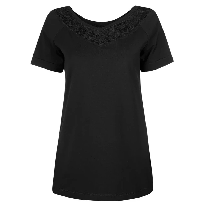 بلوز آستین کوتاه یقه هفت زنانه جامه پوش آرا مدل 4012029259