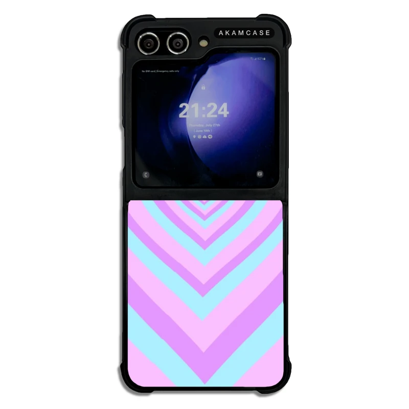 کاور آکام مدل AMCWSGZFLIP5-HEART2 مناسب برای گوشی موبایل سامسونگ Galaxy Z Flip 5